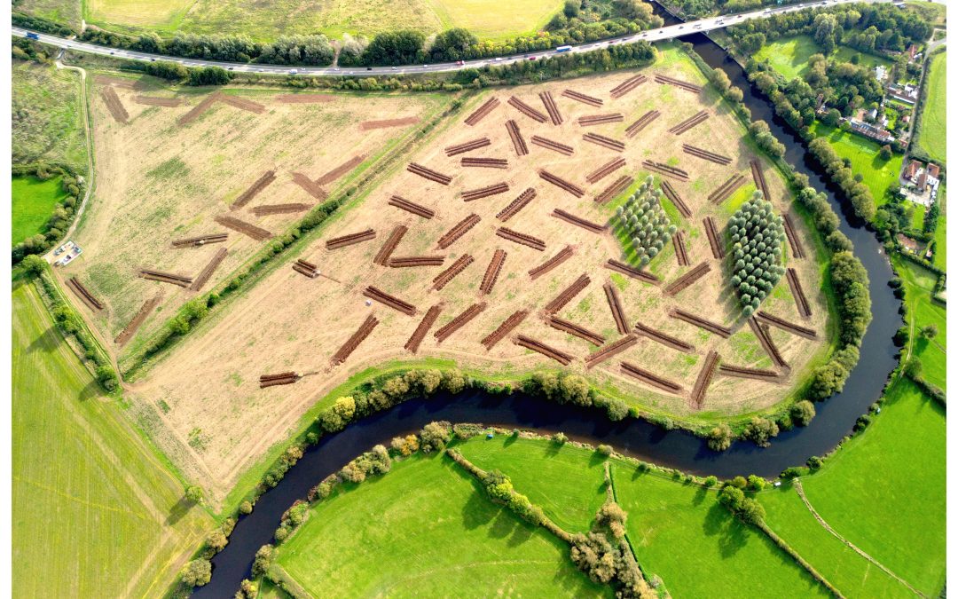 Ancient burial site and Anglo-Saxon houses revealed near A46 Newark Bypass scheme